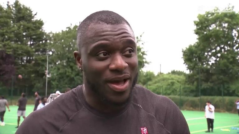 NFL star Efe Obada looks ahead to the Washington Commanders' 2023 season and shares his Nando's order when back home in the UK.