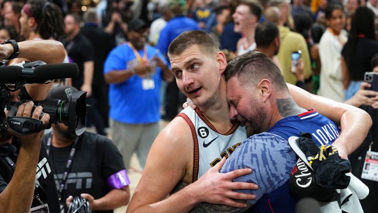 Finals MVP Nikola Jokic had 28 points, 16 rebounds and four assists as he helped the Denver Nuggets claim their maiden NBA title.