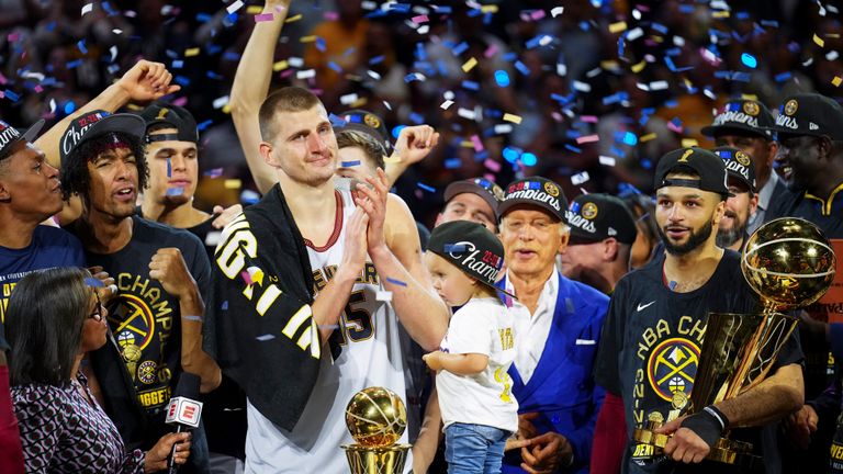 Relive how the Denver Nuggets won their first ever NBA title, as we look back at some key games from the season.