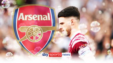 Image from Declan Rice to Arsenal? West Ham star would add a new dimension and could fulfil different roles under Mikel Arteta