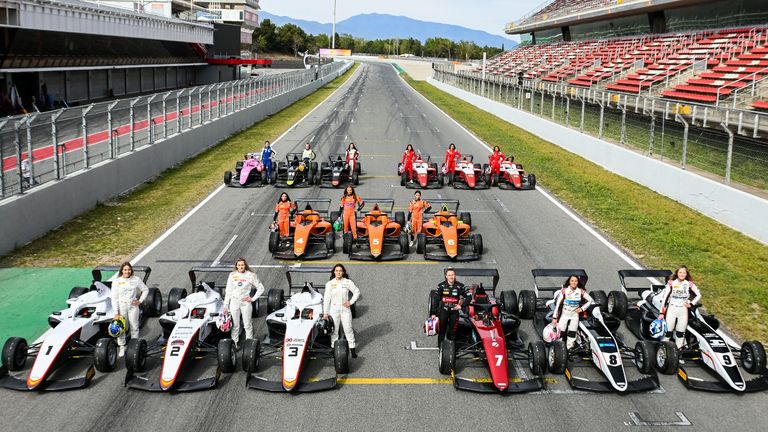 F1 Academy's inaugural season gets underway with five teams and 15 drivers (Credit: F1 Academy)