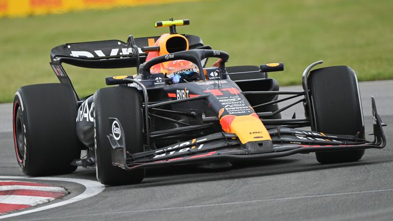 Sergio Perez is only nine points ahead of Fernando Alonso in the drivers' championship