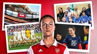 Arsenal and England defender Lotte Wubben-Moy hopes to inspire significant change in the game